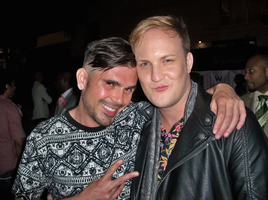 Erik Rosete and Justin Howard, Art Hearts Fashion Launch Party 2014
